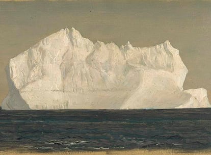 Frederic Edwin Church, <i>Iceberg flotante</i>, 1859.