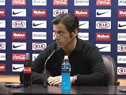 Quique: "El Barcelona no ha perdido ningún jugador en el ataque, donde más daño hacen"