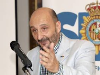 El secretario del Sindicato Unificado de Policía (SUP), José Manuel Sánchez Fornet. EFE/Archivo