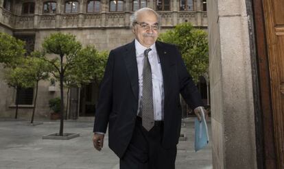 Andreu Mas-Colell, consejero de Economía de la Generalitat.