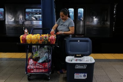 subway street vendors in new york