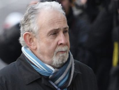 El irlandés John Downey a su llegada a un tribunal penal en Londres, el pasado 21 de febrero.