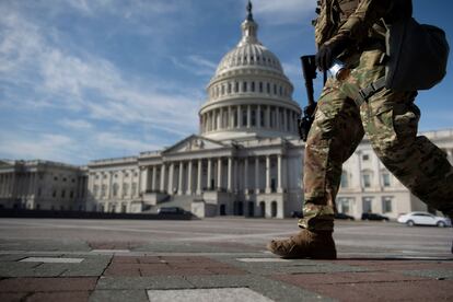 Guardia Nacional en el Capitolio