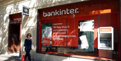 Imagen de una oficina de Bankinter.