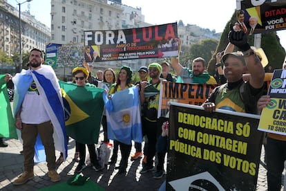 Bolsonaristas en Argentina