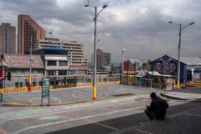 Barrio La Perseverancia, en Bogotá, el 25 de septiembre de 2024.