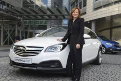 Fotografía tomada el pasado 27 de enero en la que se registró a Mary Barra, consejera delegada de General Motors (GM), quien dijo que la empresa está cooperando con las autoridades y ha iniciado una revisión interna. EFE/Archivo