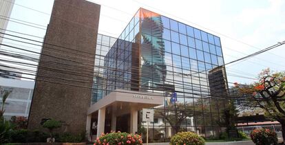 La sede del despacho Mossack Fonseca, implicado en los Papeles de Panamá.
