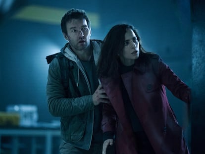 Joel Edgerton y Alice Braga, en una escena de 'Materia oscura'.