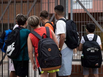 Curso escolar en Cataluña