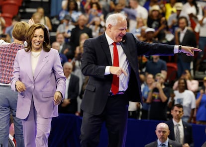 Kamala Harris, Tim Walz