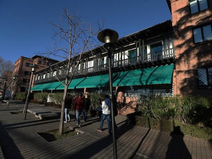 Fachada de la Residencia de Estudiantes.