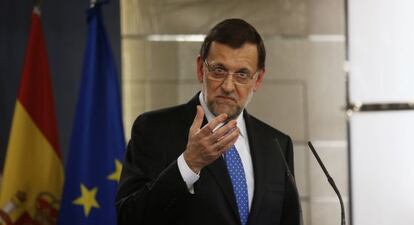 El presidente del Gobierno, Mariano Rajoy.