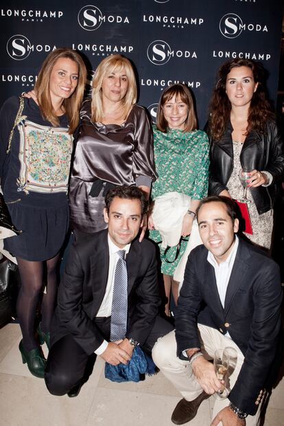 Laura Capó, de publicidad de S Moda; Charo Corral, de El Corte Inglés; Susana Hernández, de publicidad de S Moda; Teresa Vela, de Nivea; José Manuel Manrique, de Rolex y Juan Jesús Rosa, de Nivea.