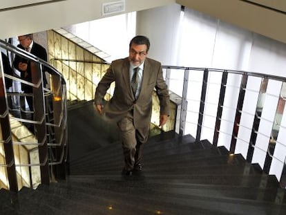 Antonio Asunci&oacute;n, exministro socialista, en 2010 cuando cuestion&oacute; la limpieza del proceso de primarias del PSPV-PSOE