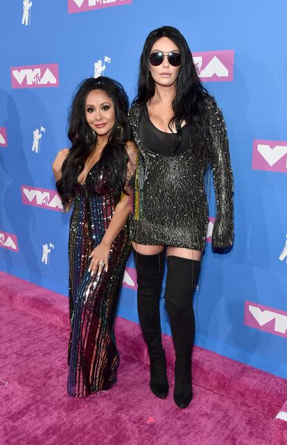 Las dos mejores amigas de Jersey Shore: Snooki y JWOWW.