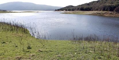 Embalse de El Atazar (Madrid).