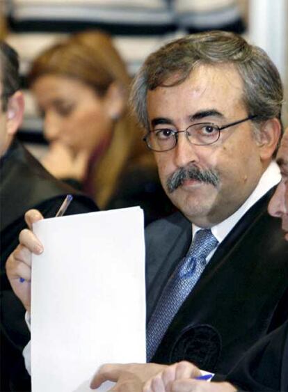 Ferrín Calamita, durante el juicio.