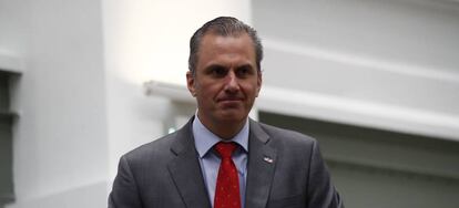 El secretario general de Vox, Javier Ortega Smith.