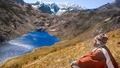 Una laguna en la Reserva Paisajística Nor Yauyos Cochas.