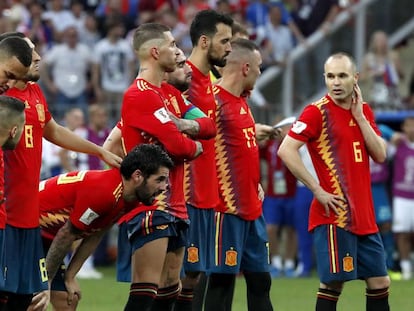 Seleção espanhola se despede da Copa após derrota nos pênaltis.