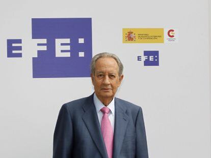 El presidente de OHL, Juan Miguel Villar Mir. 