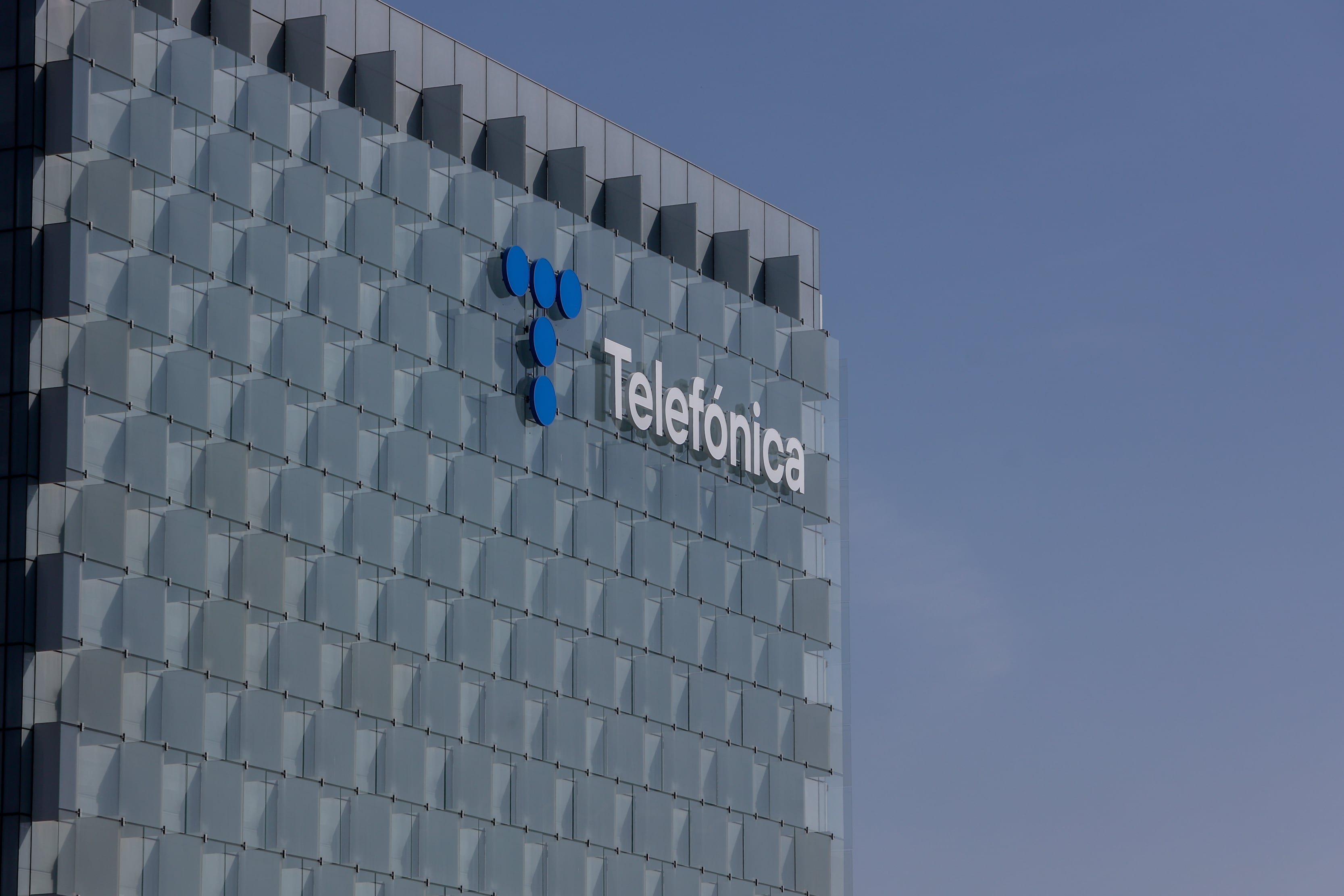 Las oficinas de Telefónica en Madrid