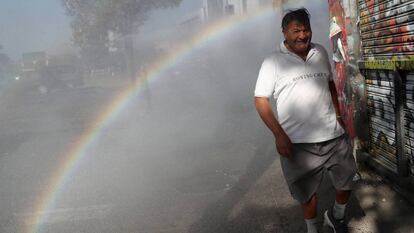 Una imagen de las últimas protestas en Chile, que tienen un trasfondo de desigualdad social.