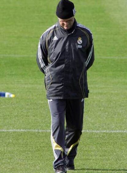 Capello, durante un entrenamiento.