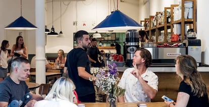 Restaurante Caravelle, en El Raval (Barcelona).