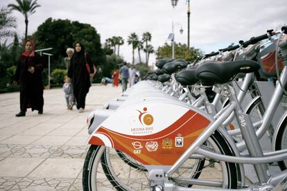 Medina Bike, el primer servicio de bicicletas públicas instalado en una ciudad africana, opera en Marrakech desde el pasado mes de noviembre.