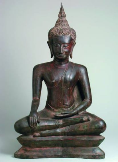 'Buda sedente' (siglos XVII-XVIII).