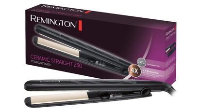 Plancha de pelo Remington.