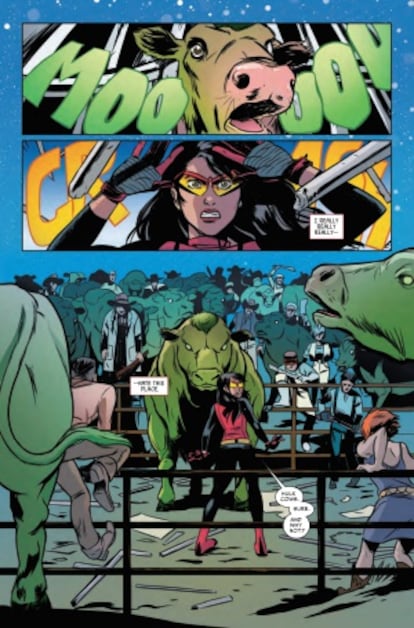 Spider-Woman 10, por Natacha Bustos.