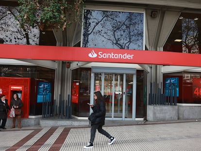 Sucursal del Banco de Santander.
