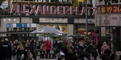 Alexanderplatz, en Berlín, el 15 de octubre.