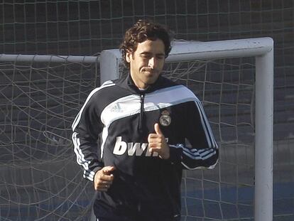 Raúl, el día siguiente a la eliminación contra el Alcorcón.