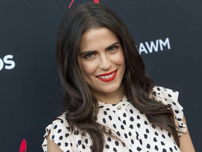 La actriz mexicana Karla Souza, en una foto tomada en mayo de 2015.