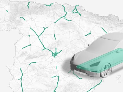 Por España en coche eléctrico: el mapa de los puntos de carga muestra lo lejos que se puede ir (todavía no mucho)