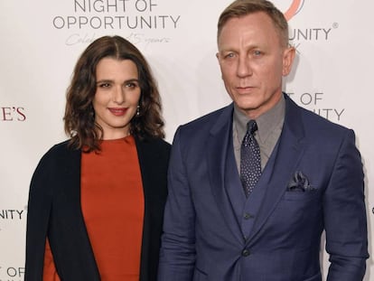Rachel Weisz y Daniel Craig, en Nueva York, el pasado abril.