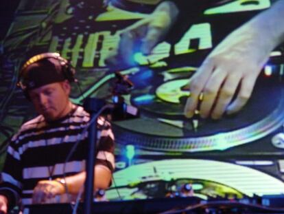 DJ Shadow, anoche en Madrid