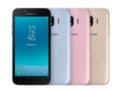 El Samsung Galaxy J2 Pro se lanza en diferentes colores