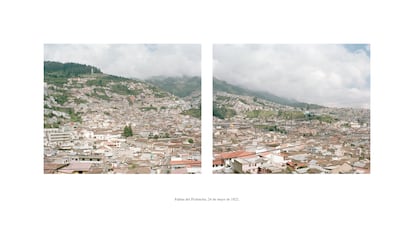 'Faldas del Pichincha', 24 de mayo de 1822. Quito, 2016. Perteneciente a la serie 'Campos de batalla'.