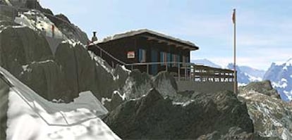 Imagen virtual del programa <i>Hotel Vue des Alpes,</i> de Monika Studer y Christoph van den Berg (Basilea).