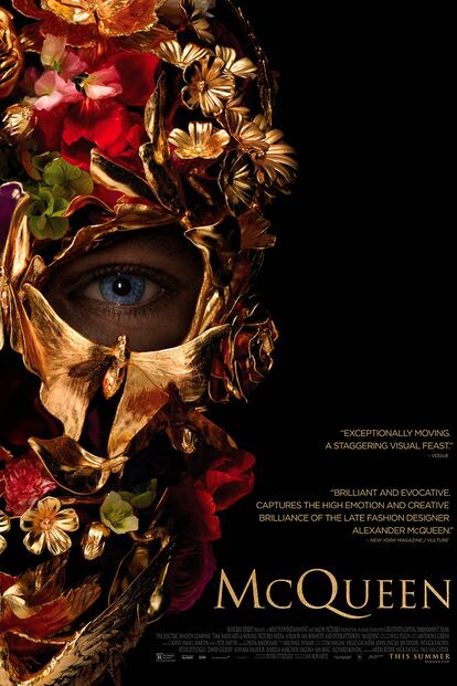 McQueen (FILMIN). Ha sido uno de los estrenos más esperados del año y ya está disponible para ver desde el sofá. El documental repasa las muchas luces y sombras de la vida de Lee, uno de los creadores más geniales de los últimos tiempos. ¿Lo mejor? Los crudos testimonios de sus amigos y colaboradores más íntimos, de Katy England a Sebastián Pons o Isabella Blow.