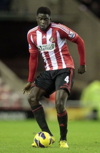 Alfred N'Diaye, con el Sunderland