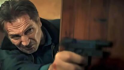 Liam Neeson, en 'En tierra de santos y pecadores'.