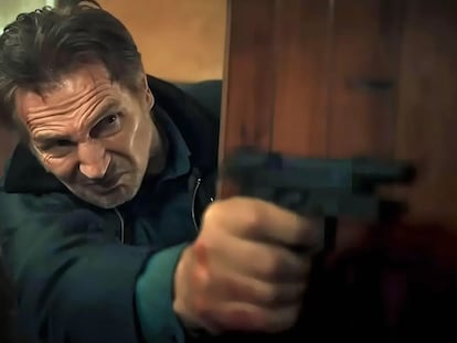 Liam Neeson, en ‘En tierra de santos y pecadores’.