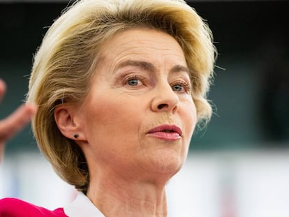 La presidenta de la Comisión Europea, Ursula von der Leyen.