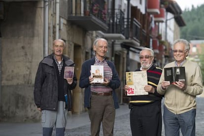 (Left to right) Josu Naberan, Alberto Gabikagogeaskoa, Juan Mari Zulaita and Julen Kalzada.  